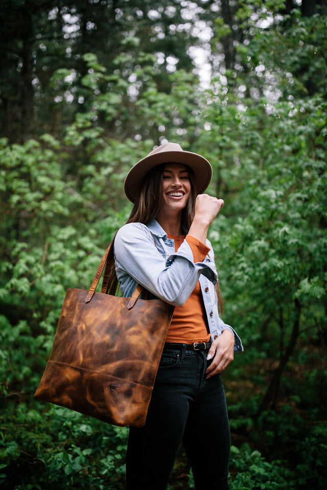 Juneau Leather Tote Kodiak Leather