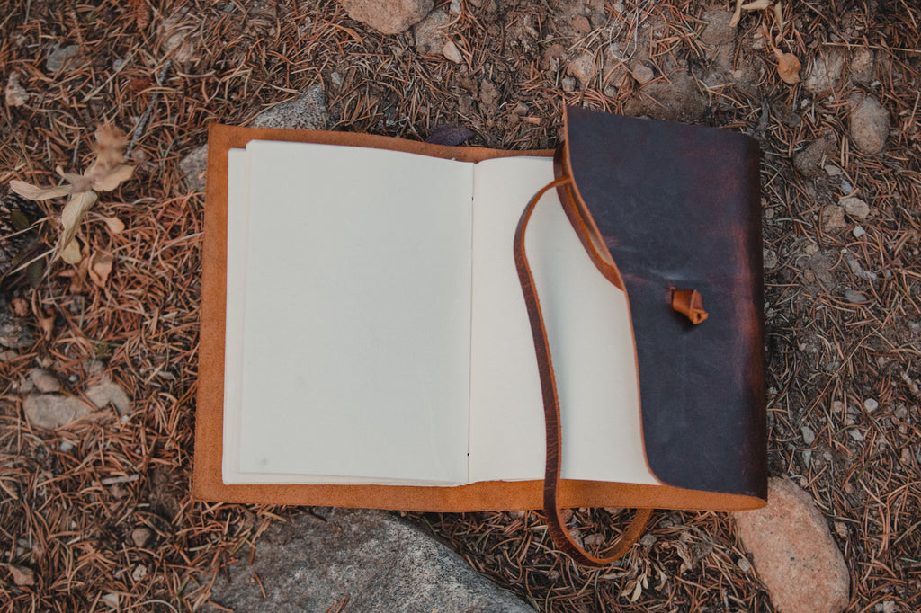 Travel Journal - Large - Dark Walnut